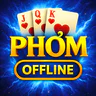 Phỏm Offline - Tá Lả Miền Nam icon