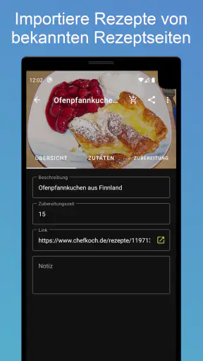 2in1 Rezept- und Einkaufsliste screenshot