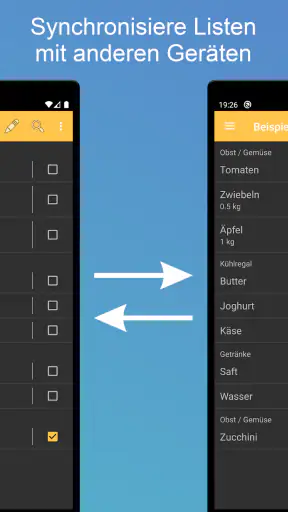 2in1 Rezept- und Einkaufsliste screenshot