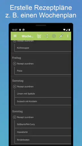 2in1 Rezept- und Einkaufsliste screenshot
