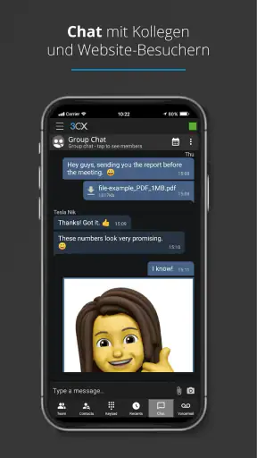 3CX screenshot