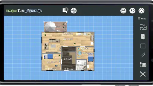 3D Grundriss | smart3Dplanner screenshot