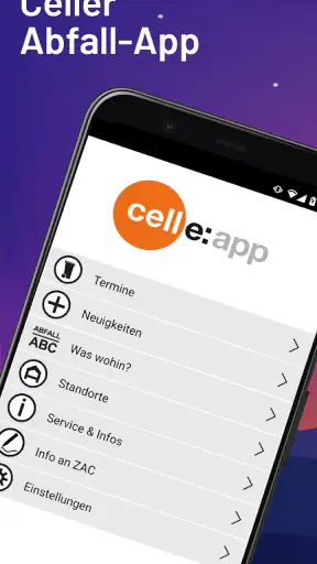 Abfall-App Celle screenshot