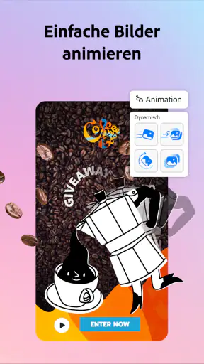 Adobe Express: KI Foto, Video screenshot