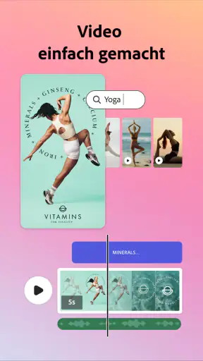 Adobe Express: KI Foto, Video screenshot