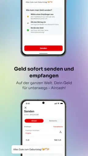 Aircash screenshot