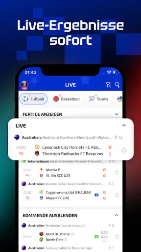 AiScore - Live-Sportergebnisse screenshot