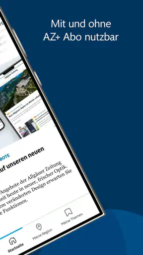 Allgäuer Zeitung News screenshot