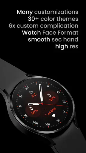 Analog PRO: Watch face screenshot