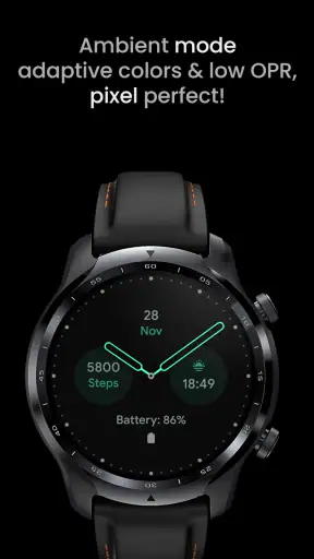 Analog PRO: Watch face screenshot