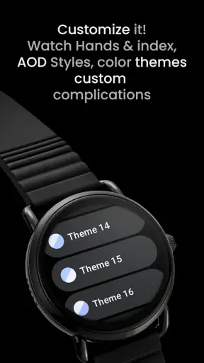 Analog PRO: Watch face screenshot