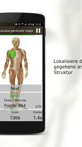Anatomie Quiz Pro screenshot