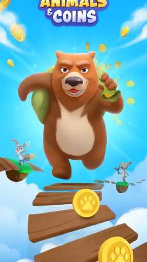 Animals & Coins Abenteuerspiel screenshot