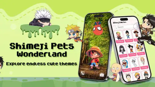 Bildschirmtiere: Shimeji screenshot