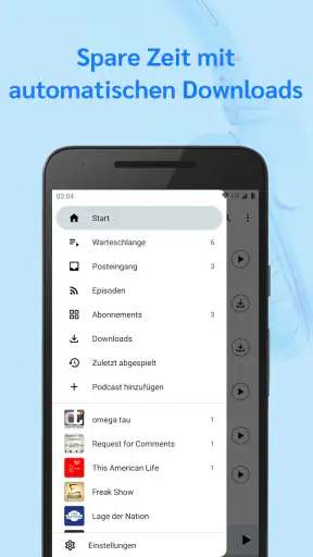 AntennaPod – Podcast-Player screenshot