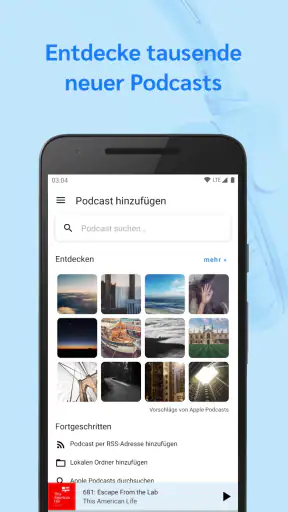 AntennaPod – Podcast-Player screenshot