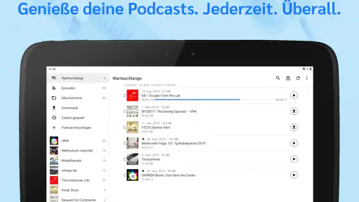 AntennaPod – Podcast-Player screenshot