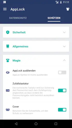 AppLock screenshot