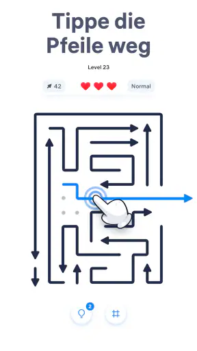 Arrow Puzzle – Geduldsspiele screenshot