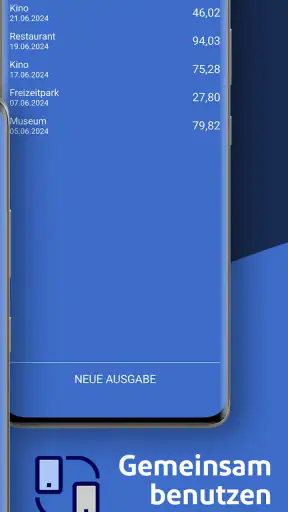 Ausgaben Manager Haushaltsbuch screenshot