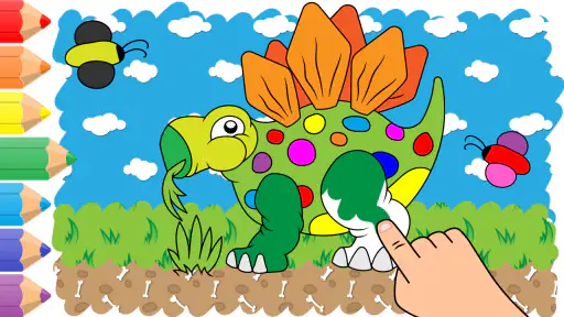 Ausmalen für Kinder Lernspiel screenshot