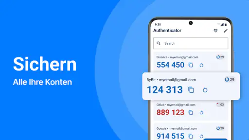 Authentifizierungs App screenshot