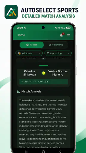 Autoselect Sports Predictions screenshot