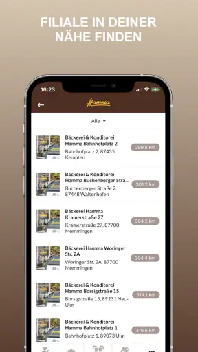 Bäckerei Hamma screenshot