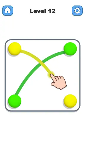 Ballverbindungs-Puzzlespiel screenshot