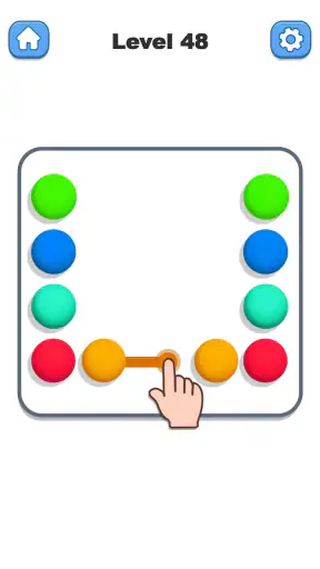 Ballverbindungs-Puzzlespiel screenshot