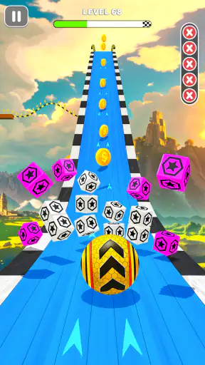 Ballrennen 3d - Ballspiele screenshot