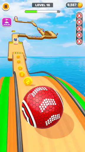 Ballrennen 3d - Ballspiele screenshot