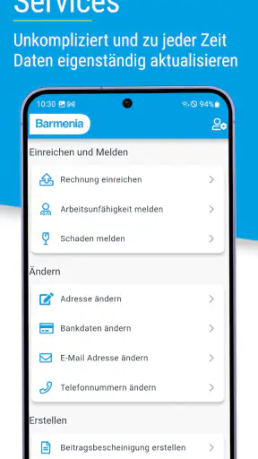 Barmenia screenshot