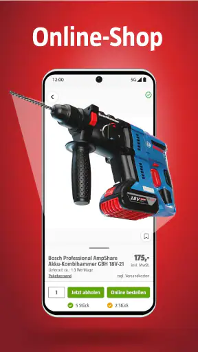 BAUHAUS – Baumarkt App screenshot