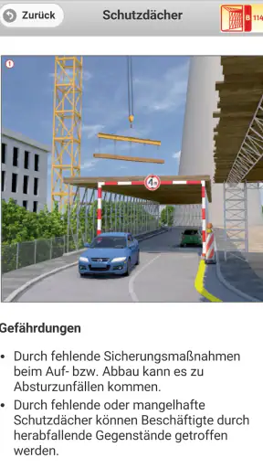 Bausteine der BG BAU screenshot