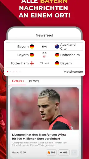 Bayern Live - für München Fans screenshot