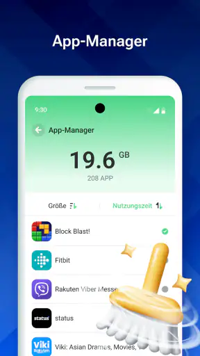 Bereinigung von Junk-Dateien screenshot
