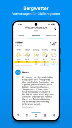 bergfex: Wetter & Regenradar screenshot
