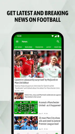 BeSoccer: Fußball Ergebnisse screenshot
