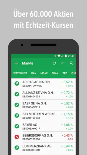 BestBrokers Börsenspiel screenshot