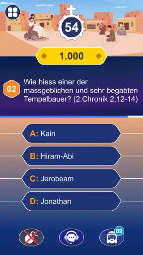 Bibel & Allgemeinwissen Quiz screenshot