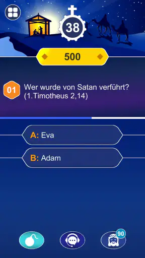 Bibel & Allgemeinwissen Quiz screenshot