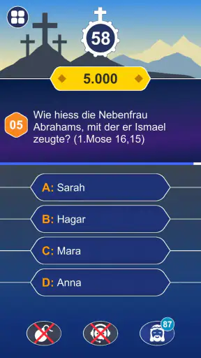 Bibel & Allgemeinwissen Quiz screenshot