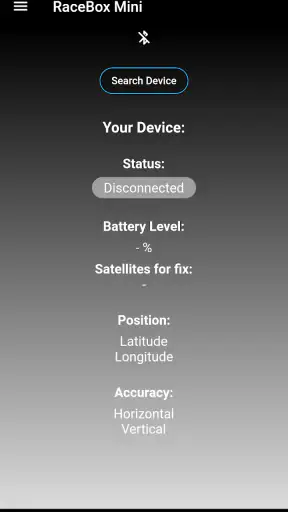 BikeSensor Motorrad Dashboard screenshot