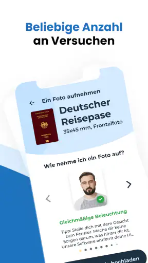 Passbilder App screenshot