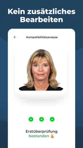 Passbilder App für Deutschland screenshot