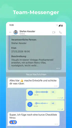 Bitrix24 CRM und Projekte screenshot