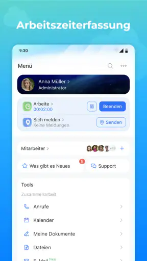 Bitrix24 CRM und Projekte screenshot