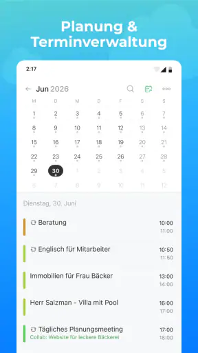 Bitrix24 CRM und Projekte screenshot