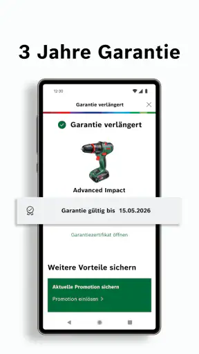 Bosch DIY: Garantie und Deals screenshot